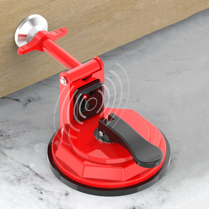 Portable alarm door lock